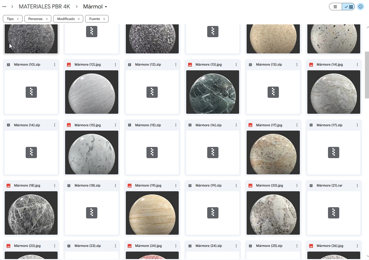 MATERIALES PBR 4K PARA RENDER - Imagen 3